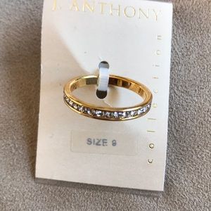 NWT crystal ring size 9